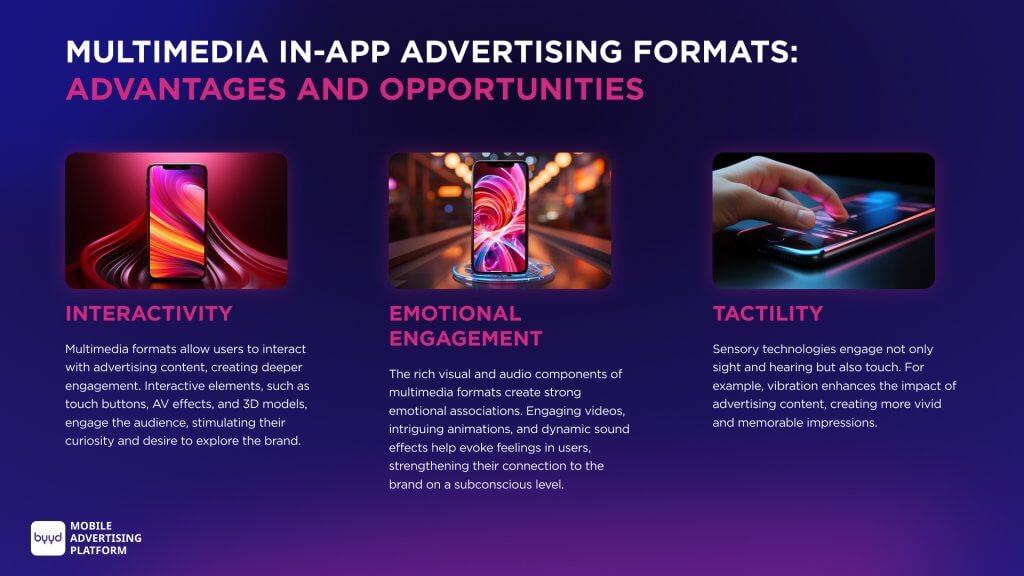 Multimedia In-App Advertising Formats