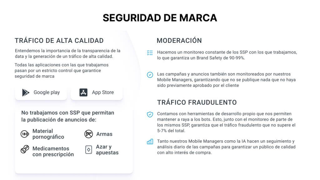 ¿Cuándo está justificada la limitación de plataformas?